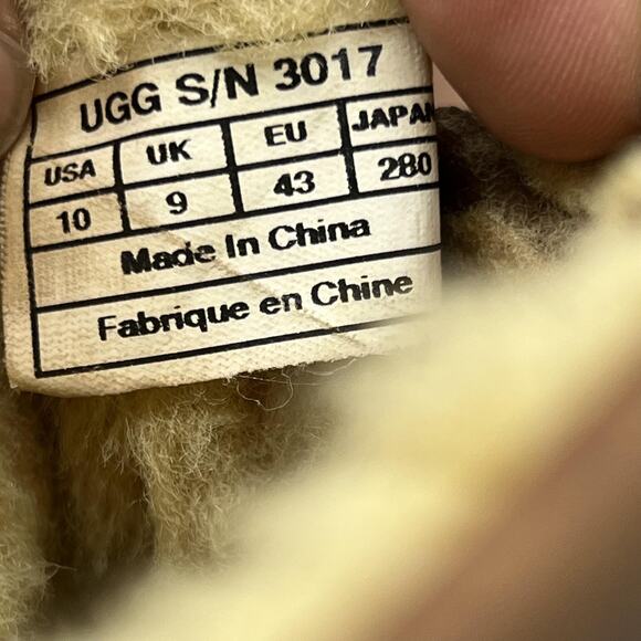 UGG Hilgard Event Waterproof Boots Men Size 10 Brown Leather Vibram Comfort Shoe - Picture 8 of 9